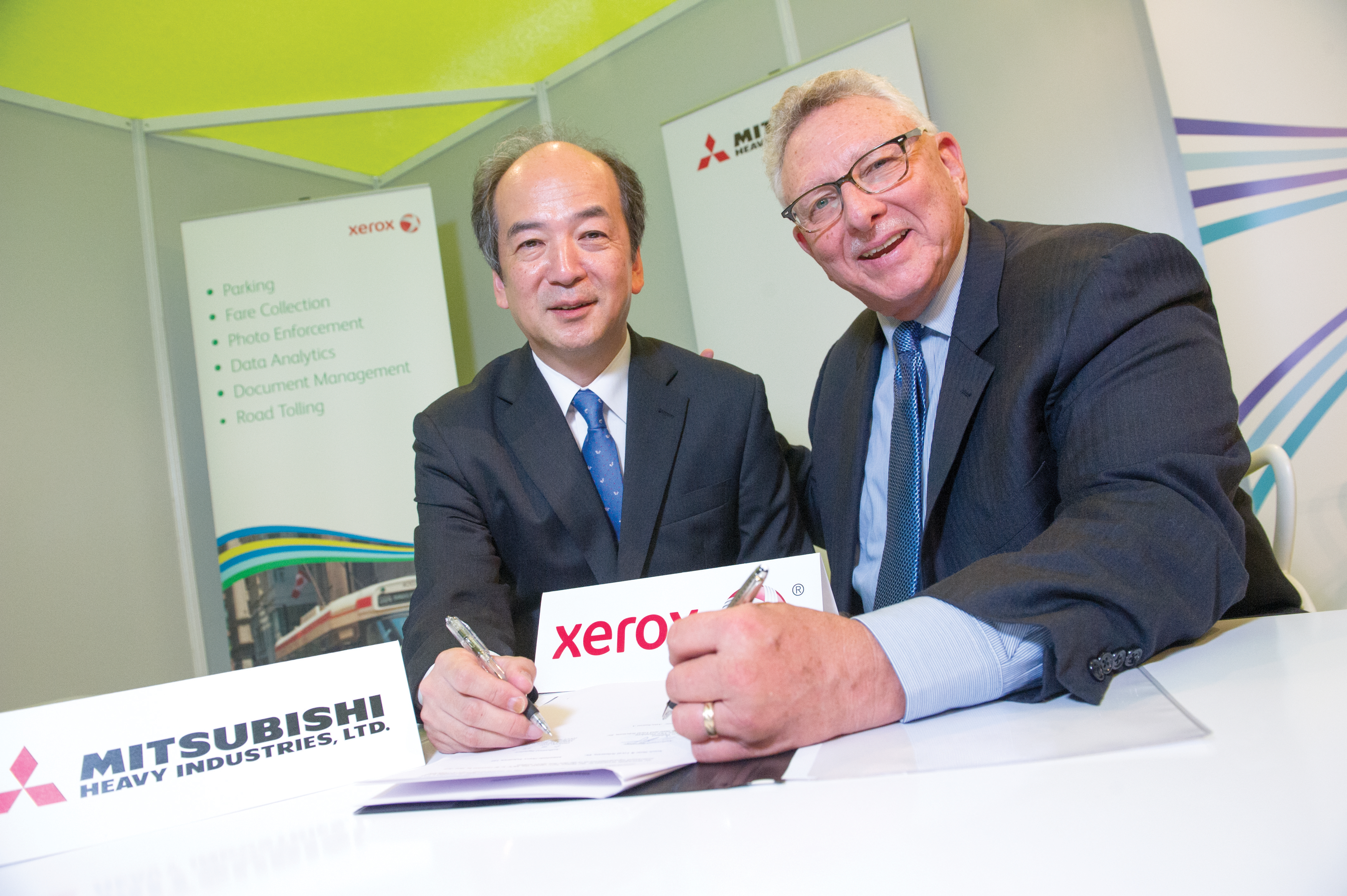 ITS WC 15 Day 3 Xerox and Mitsubishi come together