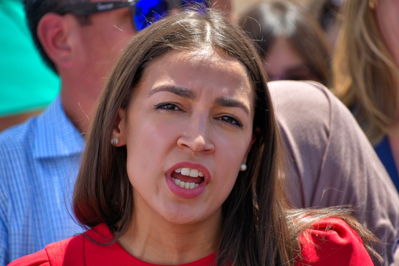 EV Freedom Act - Alexandria Ocasio-Cortez - 168141959 COPYRIGHT Joe Grossinger  DreamstimeDOTcom