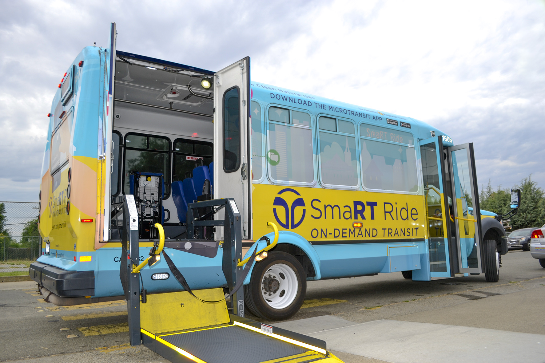 : SmaRTRide wheelchair paratransit (Source Via)