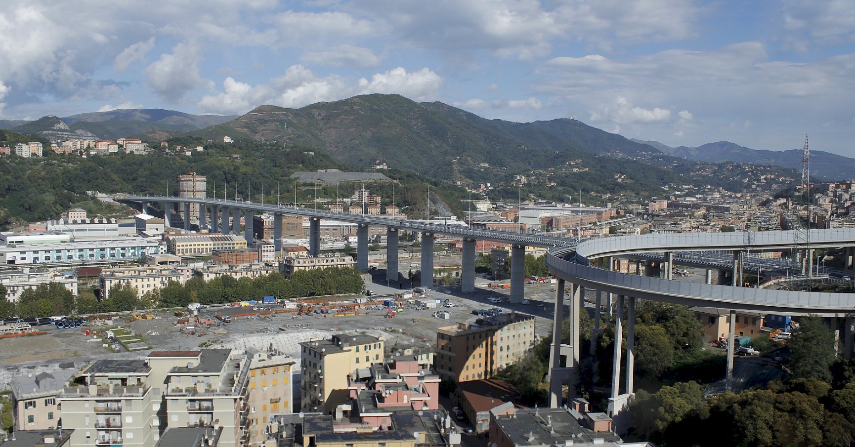 New San Giorgio bridge in Genoa