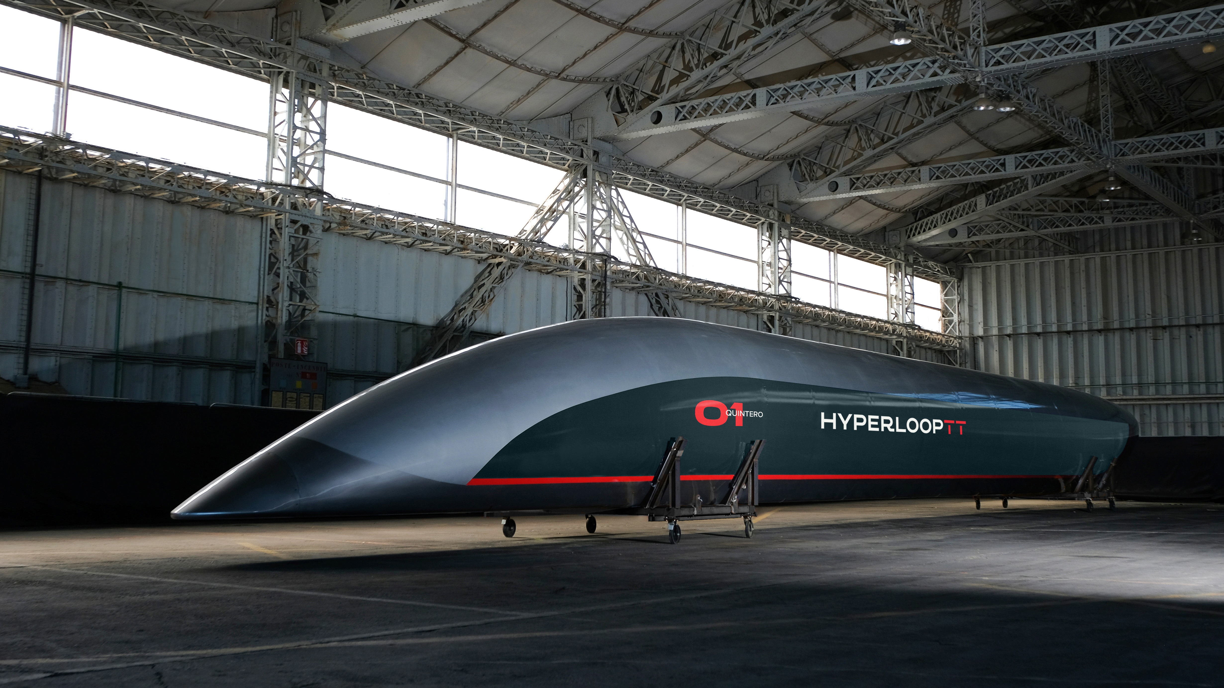 Hitachi Rail’s ERTMS will be integrated with the capsule travelling system at HyperloopTT’s R&D centre (Credit: HyperloopTT)