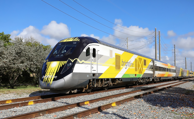 Iomob Brightline Trains journey planning multimodal door to door transport e-scooters ride-share on-demand shuttles