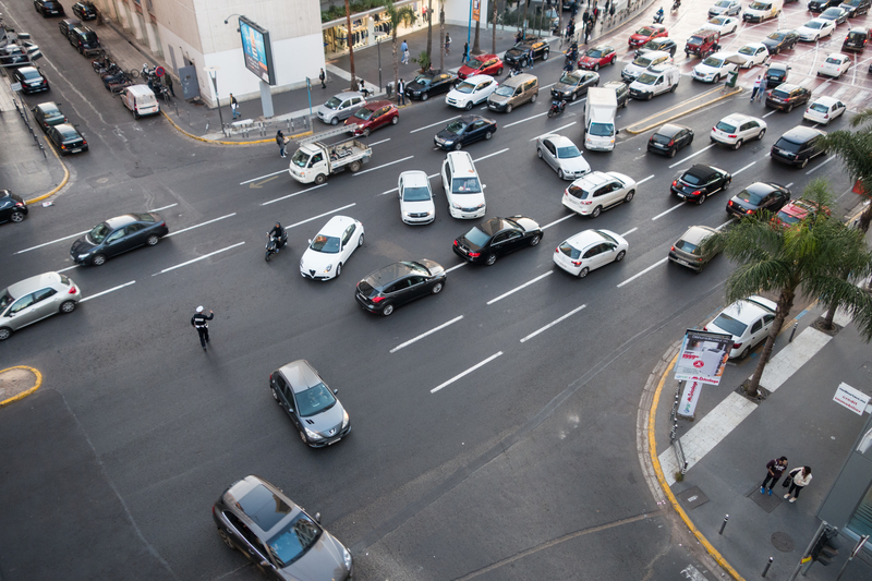 Casablanca Morocco road safety © Starvarz | Dreamstime.com