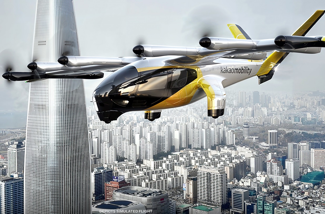 eVTOL Seoul demo flight commute air taxi (image: Archer Aviation)