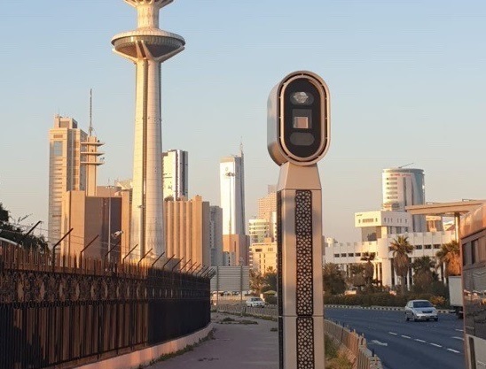 Red-light running traffic offences enforcement technology Kuwait © Jenoptik