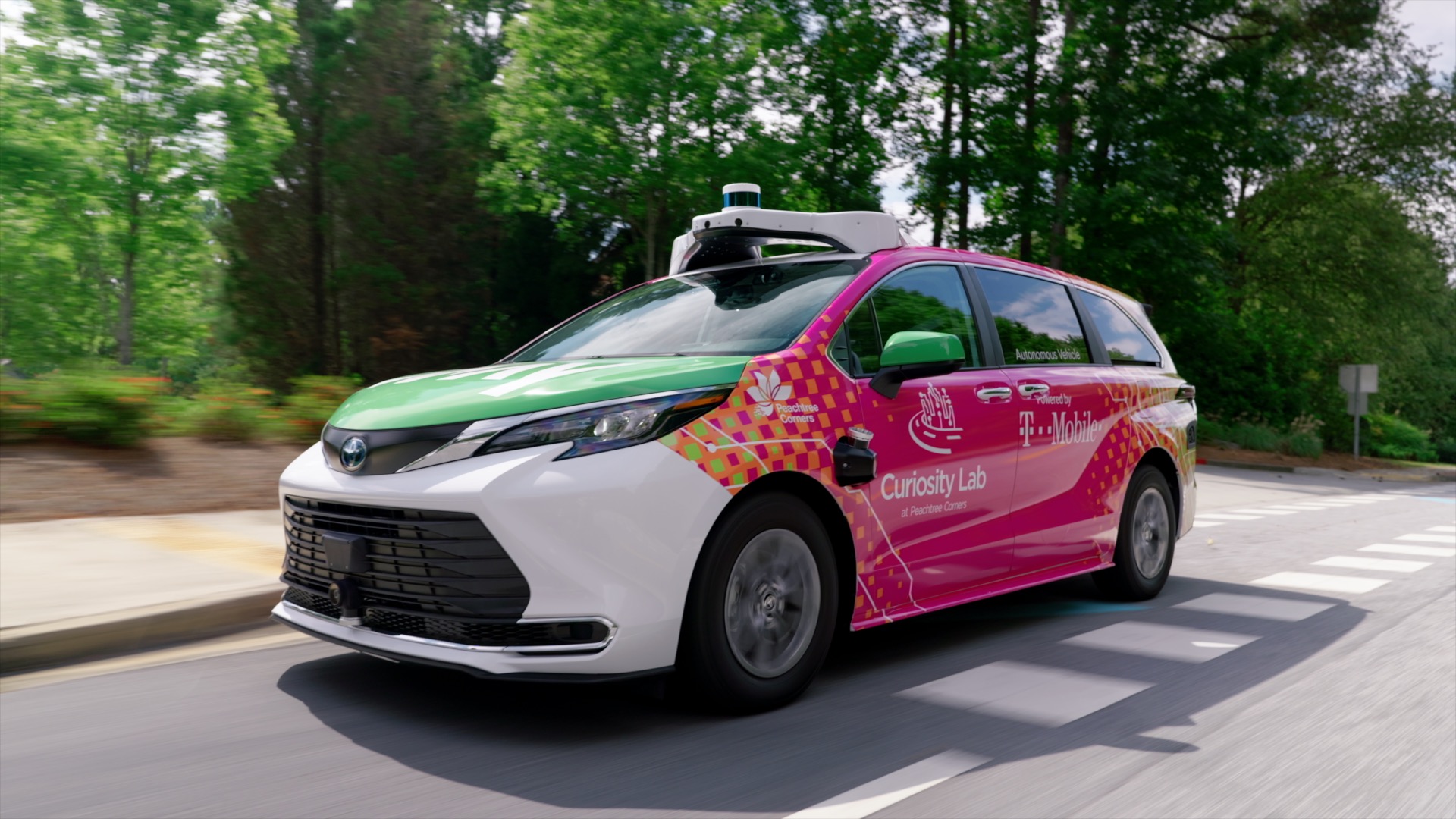 On-demand ride-share Peachtree Corners (image: May Mobility)