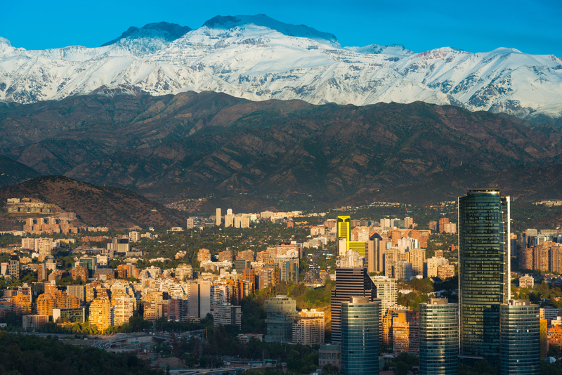 Santiago Chile tolling free-flow Dartford Emovis © Tifonimages | Dreamstime.com