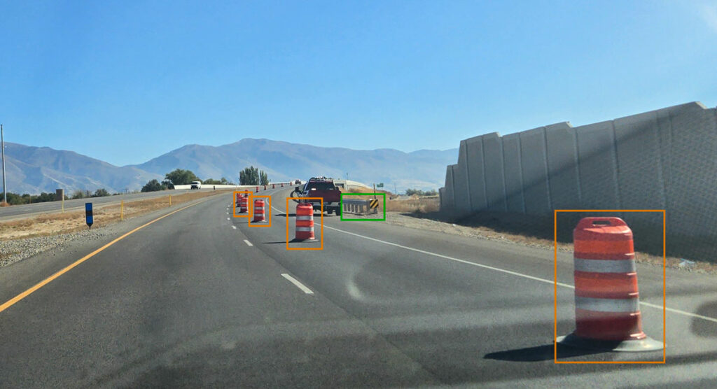 Map created crowd-sourced dash camera imagery (image: Blyncsy)