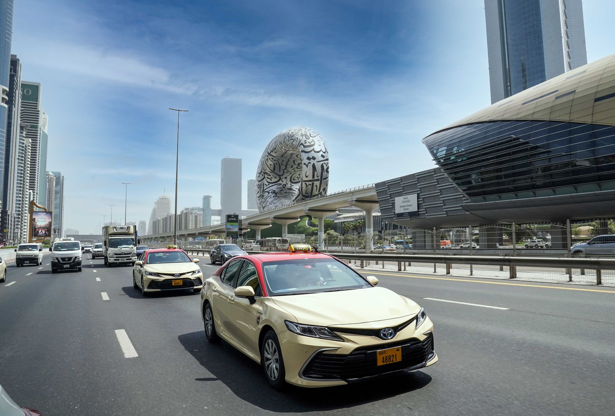 Bolt technology footprint Dubai ride-hail (image: Dubai Taxi Company)