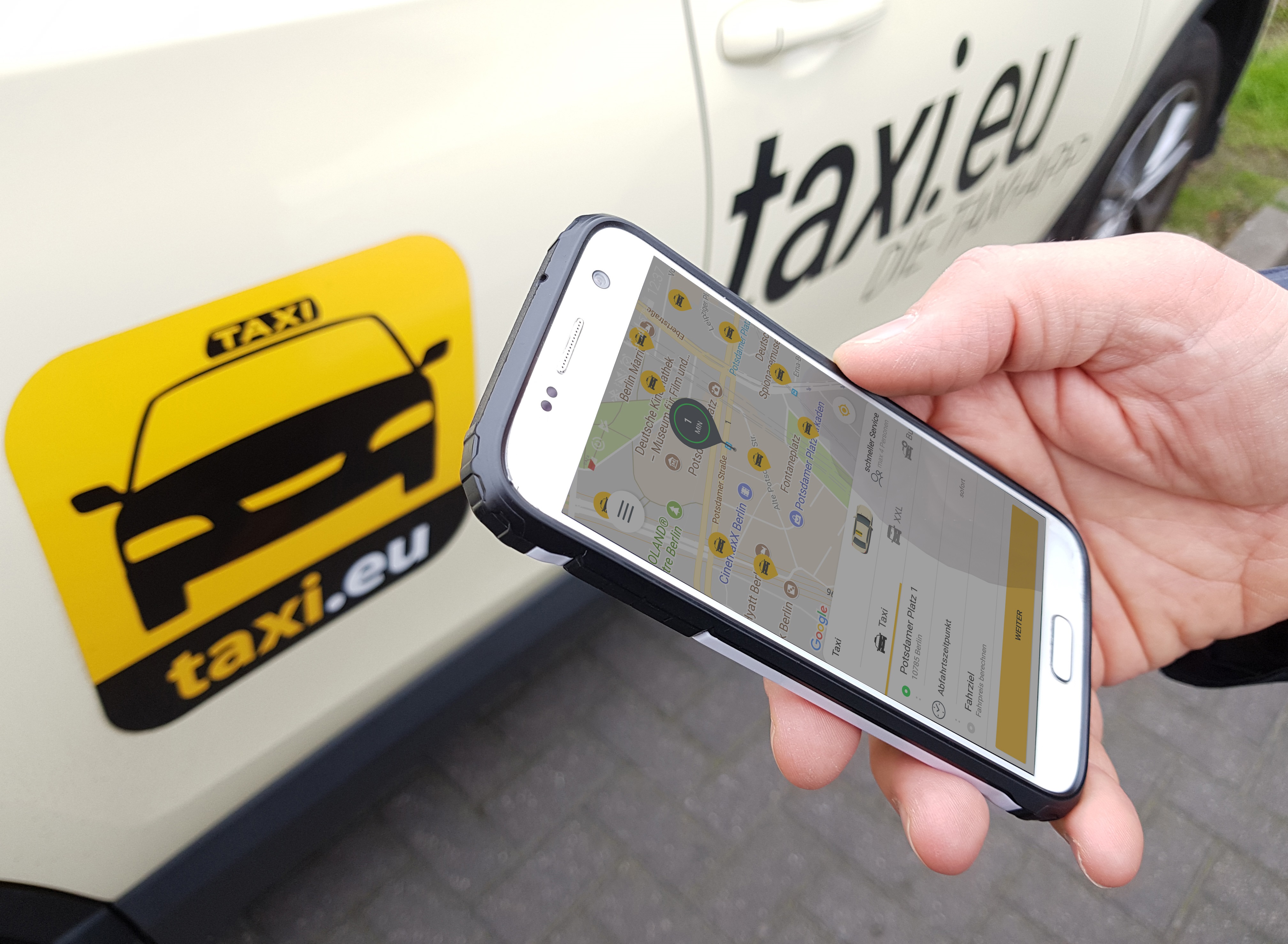 Taxi.EU algorithm transport management platform