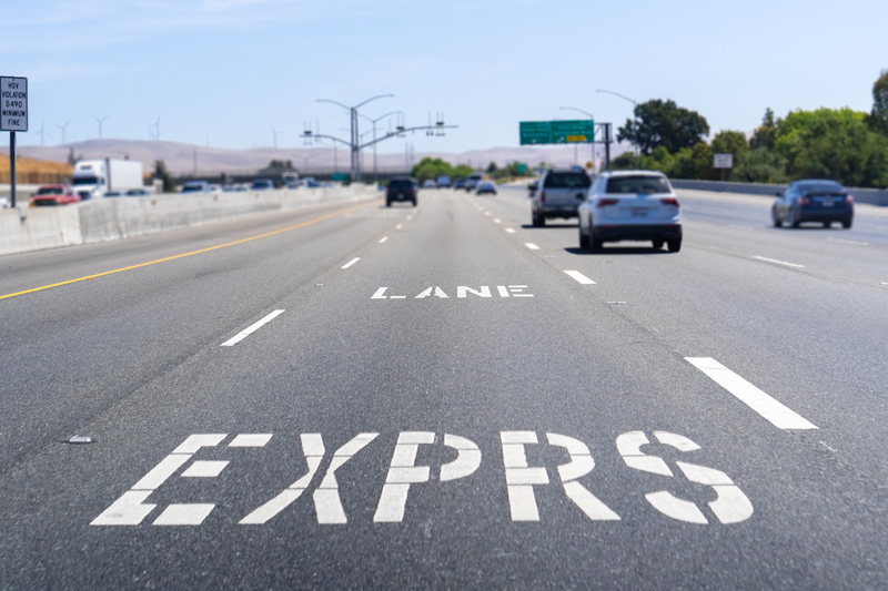 Kapsch SoCal LA toll express yourself © Andreistanescu | Dreamstime.com