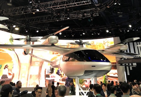 Flying taxi CES 2020