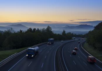 Free-flow toll technology Spain Basque © I�aki Polo | Dreamstime.com