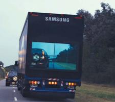 In Vehicle Samsung’s Safety Truck 