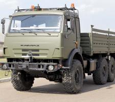 Russian kamaz truck