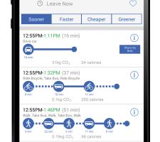 Xerox Mobility Companion screen