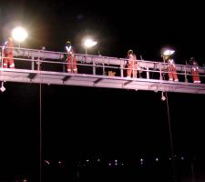 Night time gantry maintenance