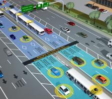 Lane Width can Vary with Modular Lane Assignment