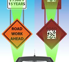 3M's infra-red and visible 2D signabe being tested as part of MDoT's ongoing trials..JPG