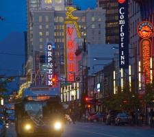 TransLink bus in Vancouver