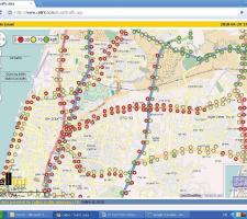 Speed information Tel Aviv by Cellint