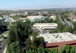 A panorama of Bakersfield 