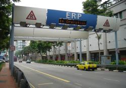 Singapore’s current electronic road pricing system