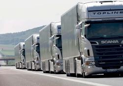 A trial of truck platooning