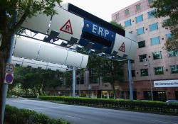 Singapore electronic tolling