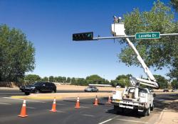 An InSync installation on Alameda Boulevard  Mexico