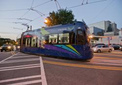 Streetcars (or trams) like Atlanta's MARTA