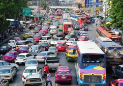 Traffic congestion in downtown, Bangkok, Thailand (source:ID 13572763 © Roman Knertser | Dreamstime.com)