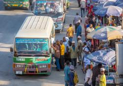 Most of the world’s population is urban, and most live in Majority World cities such as Dar es Salaam (pictured) rather than New York or Paris © WhereIsMyTransport / Imani Selemani