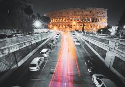 PTV traffic management Rome © Ryhor Bruyeu | Dreamstime.com