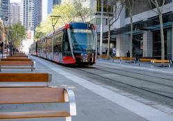 Australia Sydney pedestrian boulevard George Street Goulburn Street Rawson Place