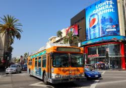 Iteris Parsons Los Angeles County Metropolitan Transportation Authority bus signal priority system