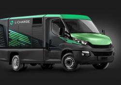 4xxi L-Charge mobile trucks off-grid electric vehicle charging network London