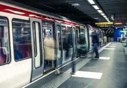 Contactless payment metro Lyon innovation smart travel user experience © Prochasson Frederic | Dreamstime.com