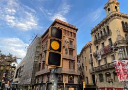 Barcelona Ramblas traffic innovation urban mobility (© ITS International)