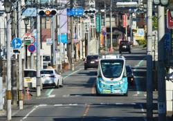 Navya receivership autonomous shuttles driverless (image: Navya)