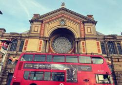 Bus Alexandra Palace London routing software decarbonisation (© ITS International)