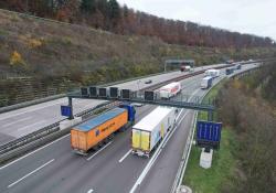 Swarco all-lane running motorway hard shoulder ITS technology