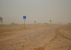 Extreme weather events Arizona visibility sensors dust storms (image: Vaisala)