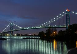 Detroit Michigan bridge trail connectivity © Conrado Arellano | Dreamstime.com