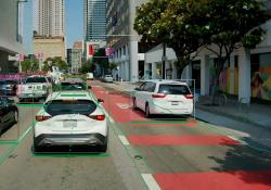 Public transit bus lane enforcement New York City (image: Hayden AI)