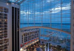 Atrium of the Gaylord National Resort and Conference Centre