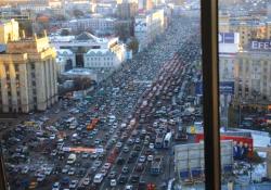 Moscow's Traffic Congestion