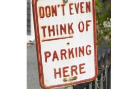 Parking Sign