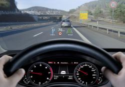 The second generation head-up display from Continental is also in series production in the Audi A6 and A7.