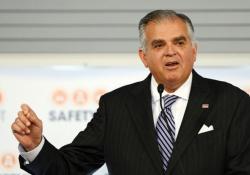 US Transportation Secretary Ray LaHood